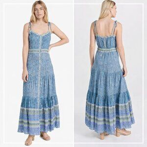 Veronica Beard Windansea Maxi Dress Electric Blue Size S NWT